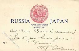 Militär Russisch-Japanischer Krieg Friedenskonferenz 1905 I-II - Other & Unclassified