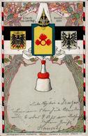 Regiment Berlin Mitte (1000) 3. Garde Feld Artl. Regt.  1910 II (kleiner Einriss, Stauchung, Fleckig) - Régiments