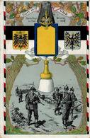 Regiment Berlin Mitte (1000) 3. Garde Regt. Zu Fuß  1912 I-II (Eckbug) - Regimientos