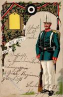 Regiment Berlin Mitte (1000) 3. Garde Regt. Zu Fuß  Prägedruck 1903 I-II - Regimientos