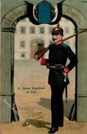 Regiment Berlin Mitte (1000) 4. Garde Regt. Zu Fuß  1914 I-II - Regimientos