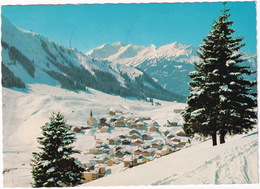 Wintersportplatz Berwang 1336 M / Tirol Mit Knittelkarspitze 2378 M, Steinkarspitze 2162 M Und Galtjoch 2112 M - Berwang