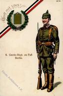 Regiment Berlin Mitte (1000) Nr. 4 Garde Regt. Zu Fuß  1917 I-II - Regimientos