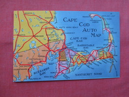 Auto Map    Cape Cod  Massachusetts        -ref    3570 - Cape Cod