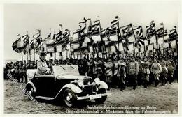 Weimarer Republik Stahlhelm Reichfrontsoldatentag Generalfeldmarschall V. Mackensen Foto AK I- - Storia