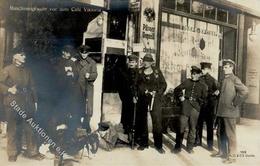 REVOLUTION BERLIN 1918/1919 - MASCHINENGEWEHR Vor Dem Cafe Viktoria (Nr. 105) I - Geschichte