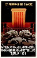 Propaganda WK II Charlottenburg (1000) Intern. Automobil U. Motorrad Ausstellung I-II Expo - War 1939-45