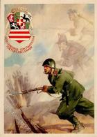 Propaganda WK II Italien 8. Reggimento Fanteria Sign. D'Ercoli  Künstlerkarte I-II - Guerra 1939-45
