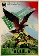 Propaganda WK II Italien 8. Rgt. Alpini Btg. L'Aquila Künstlerkarte I-II - Guerra 1939-45