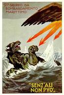 Propaganda WK II Italien 91. Gruppo Da Bombardamento Marittimo Künstlerkarte I-II - Guerra 1939-45