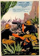 Propaganda WK II Italien A.O. Reparti CC. NN. Mitragliatrici P. Sign. Ferrari   Künstlerkarte I-II - Guerra 1939-45