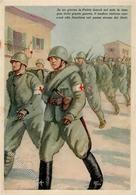 Propaganda WK II Italien La Missione Del Medico Künstlerkarte I-II (fleckig, Stauchung) - Guerra 1939-45