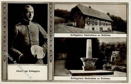 Albert Leo SCHLAGETER - Ein Deutscher Held 1923 In Düsseldorf Erschossen I-II - War 1939-45