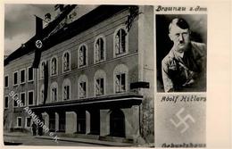 Hitler Braunau (5280) Österreich Geburtshaus WK II Foto AK I-II - Guerra 1939-45