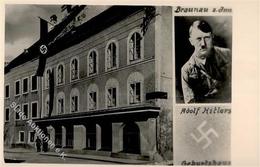 Hitler Braunau (5280) Österreich Geburtshaus WK II Foto AK I-II - War 1939-45