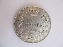 Serbie 2 Dinar 1915 - Servië