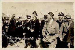 Hitler Stuttgart (7000) WK II  15. Deutsches Turnfest  Foto AK I-II (keine Ak-Einteilung) - Oorlog 1939-45