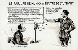 Hitler WK II Radio Karikatur I-II - Guerre 1939-45