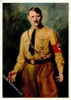 Hitler WK II Sign- Angermeyer Künstlerkarte I-II - Guerre 1939-45