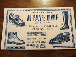 Pamiers (09) Magasin "Au Pauvre Diable" - Chaussures