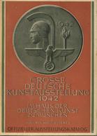 HDK Buch Große Deutsche Kunstausstellung 1942 Ausstellungskatalog Viele Abbildungen II (fleckig) - Guerra 1939-45