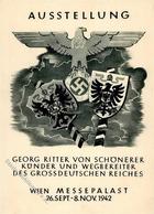 WIEN WK II - AUSSTELLUNG GROSSDEUTSCHES REICH 1942 Mit S-o I - War 1939-45