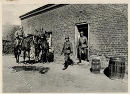 SS Feldpost WK II Berittene Polizeistreife Stpl. SS Feldpost Goworowo I-II - Guerre 1939-45