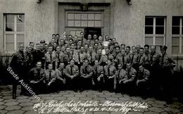 HJ WK II - Foto-Ak -HJ-REICHSHILFSSCHULE OBERMARSFELD,Thür. 1937 I-II - War 1939-45