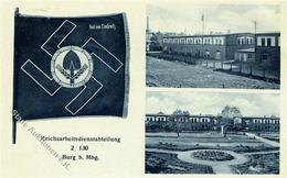 RAD WK II - Reichsarbeitsdienstabteilung 2/130 BURG Bei Magdeburg I-II - Guerre 1939-45