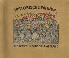 Sammelbild-Album Die Welt In Bildern Album 8 Historische Fahnen 30'er Jahre Kompl. II - War 1939-45