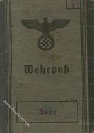 WK II Dokumente Wehrpass Heer WK I Soldat Orden Würt. Silb. Mil. Verd. Medaille Und EK II Beförderung Zum Unteroffizier  - Guerra 1939-45