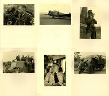 WK II Foto Schatulle Mit 30 Fotos Ca. 10 X 7 Cm Auf Karton I-II - Guerra 1939-45