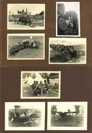 WK II Fotoalbum Mit Circa 130 Fotos, Viel Technik - Guerra 1939-45