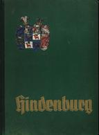 BUCH WK II - ZIGARETTEN-SAMMELBILDER-ALBUM -HINDENBURG- Kpl. I-II - Guerra 1939-45