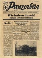 Buch WK II Der Panzerbär Kampfblatt Für Die Verteidiger Groß-Berlins 28.04.1945 II - Guerra 1939-45