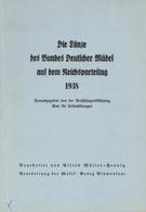 Buch WK II Die Tänze Des Bundes Deutscher Mädel Auf Dem Reichsparteitag 1938 Hrsg. Reichsjugendführung 45 Seiten Div. Ab - Guerra 1939-45