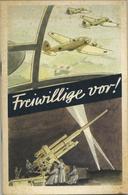 Buch WK II Freiwillige Vor Hinein In Die Luftwaffe Hrsg. Oberkommando Der Wehrmacht 1942 Verlag Johannes Detke 93 Seiten - Guerra 1939-45