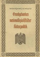 Buch WK II Grundgedanken Nationalsozialistischer Kulturpolitik Schultz, Wolfgang 1939 Zentralverlag Der NSDAP Franz Eher - Guerra 1939-45