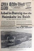 Buch WK II Zeitungen Lot Mit 14 Stück U.a. Völkischer Beobachter 8 Uhr Blatt U. Fränkische Tageszeitung Meist Zw. 1939 U - Guerra 1939-45