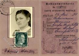 Dokument WK II Schweinfurt (8720) Postausweiskarte KEINE AK I-II - Oorlog 1939-45