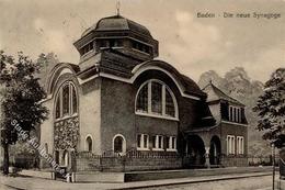 Synagoge Baden (5400) Schweiz 1913 I-II Synagogue - Jewish