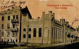 Synagoge DROHOBYCZA,Ukraine - Beschrieben I-II Synagogue - Jodendom