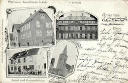 Synagoge Odratzheim (67520) Frankreich Israelische Schule  1905 I-II (fleckig) Synagogue - Jewish