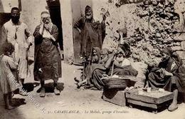 Judaika Casablanca Marokko Jüdische Typen I-II Judaisme - Judaísmo