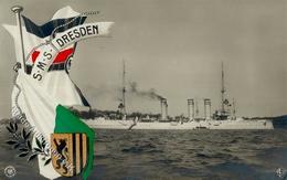 Kriegsschif SMS DRESDEN - (1241b/2) I - Other & Unclassified