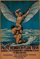 Flugereignis DARMSTADT, Frankfurt PrinzHeinrich Flug 1914 I-II Aviation - Other & Unclassified
