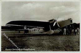 Dornier Zweimotoren Kampfflugzeug Foto AK I-II - Sonstige & Ohne Zuordnung