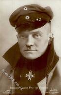 Sanke, Pilot Nr. 7898 Manfred Frhr. Von Richthofen Rittmeister Foto AK I-II - Altri & Non Classificati