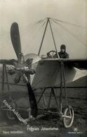 Fliegerasse (WK I) Piloten Hans Vollmöller Flugplatz Johannisthal Foto AK I-II - Sonstige & Ohne Zuordnung