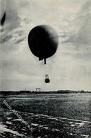 Ballon Düsseldorf (4000) Luftschiffer Ersatz Abtlg. Foto AK I-II - Luchtballon